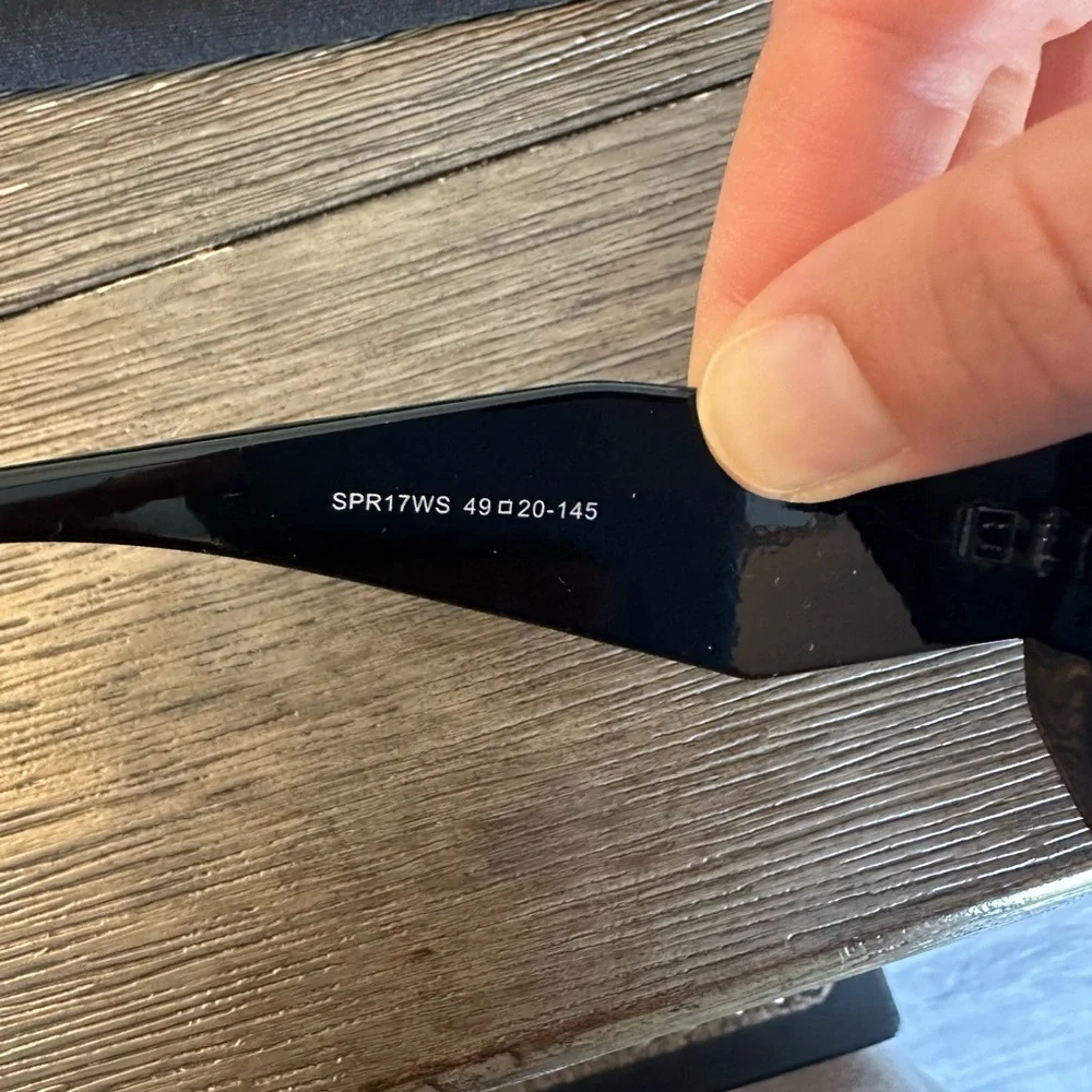 Prada Glossy Black Sunglasses - Picture 4 of 5